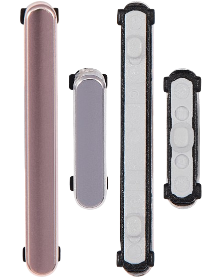 Hard Buttons (Power / Volume) For Samsung Galaxy S22 / S22 Plus (White) (Premium)