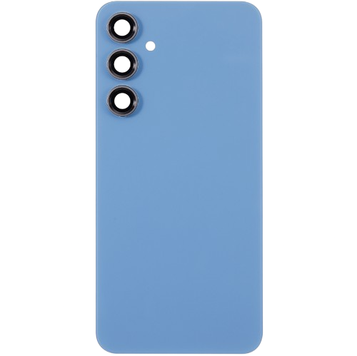 Back Cover Glass With Camera Lens For Samsung Galaxy S23 FE 5G (No Logo) (Indigo)