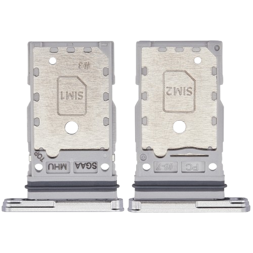 Dual Sim Card Tray For Samsung Galaxy S23 FE 5G (Cream) (Premium)