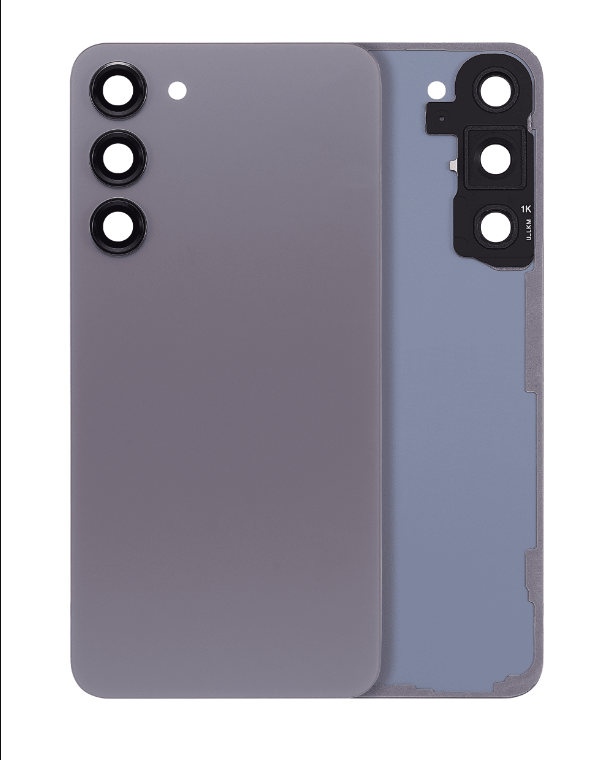 Back Cover Glass With Camera Lens For Samsung Galaxy S23 Plus 5G (No Logo) (Graphite)