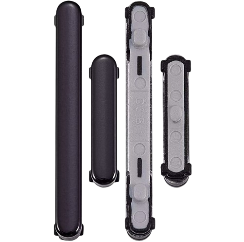 Hard Buttons (Power / Volume) For Samsung Galaxy S23 5G / S23 Plus 5G (Premium) (Phantom Black)