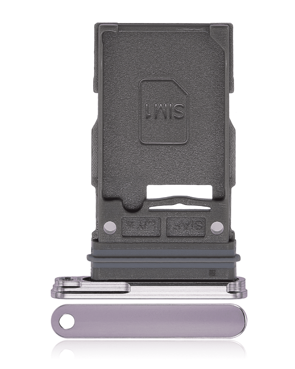 Single Sim Card Tray For Samsung Galaxy S23 5G / S23 Plus 5G (Lavender) (Premium)