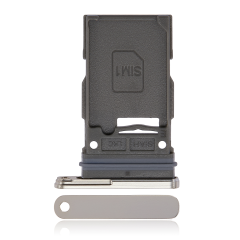 Single Sim Card Tray For Samsung Galaxy S23 Ultra 5G (Cream) (Premium)
