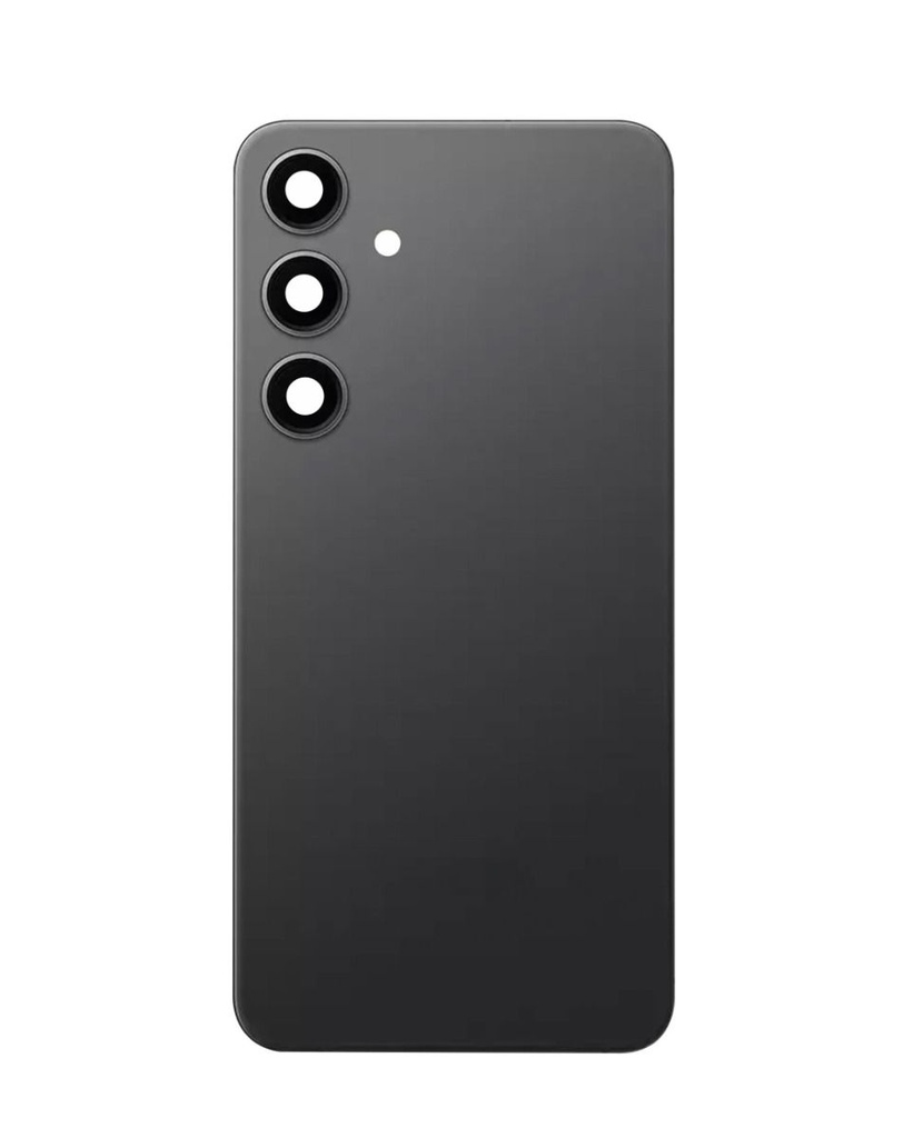 Back Cover Glass With Camera Lens For Samsung Galaxy S24 5G (No Logo) (Onyx Black)