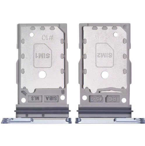 Dual Sim Card Tray For Samsung Galaxy S24 5G / S24 Plus (Premium) (Sapphire Blue)