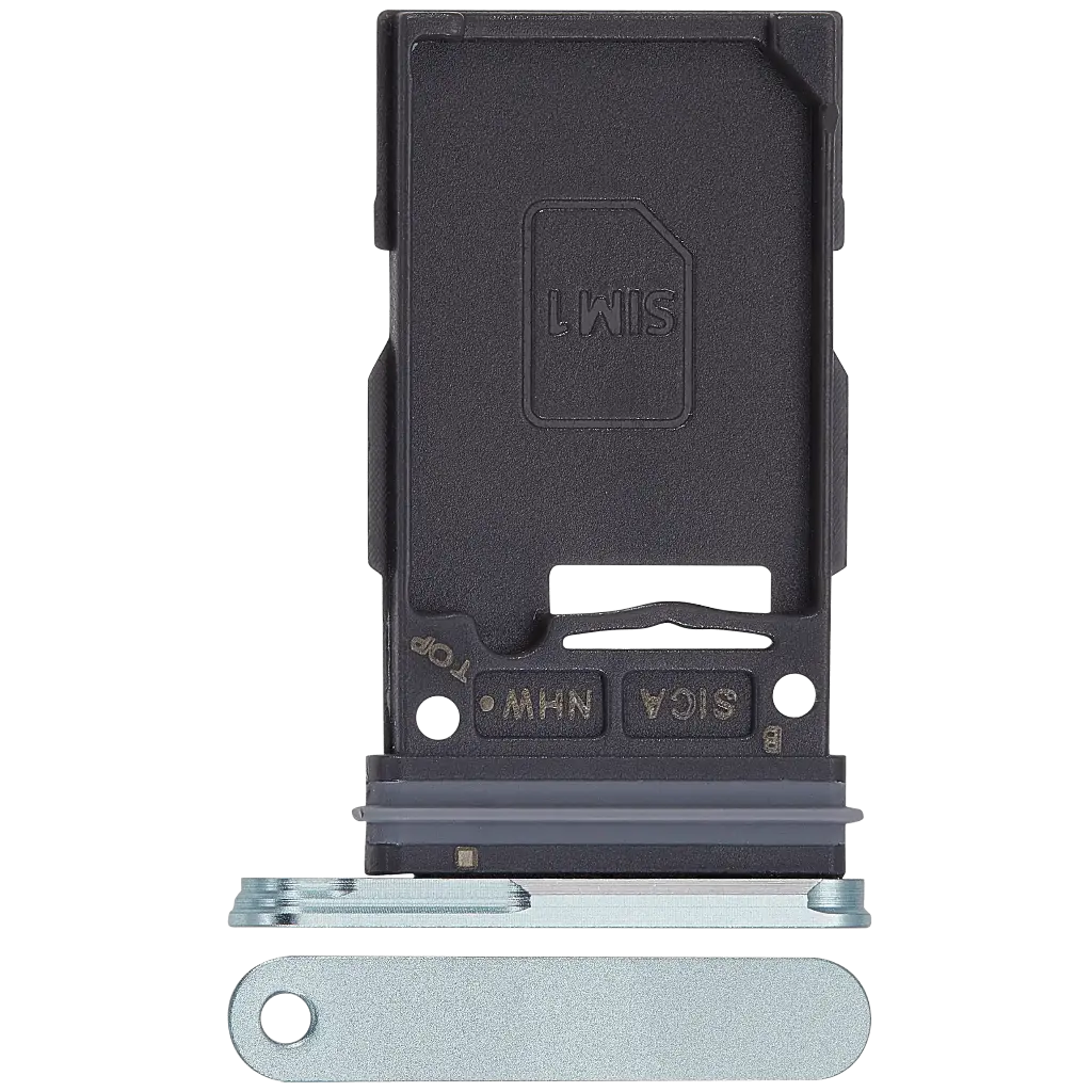 Single Sim Card Tray For Samsung Galaxy S25 / S25 Plus (Premium) (Mint)