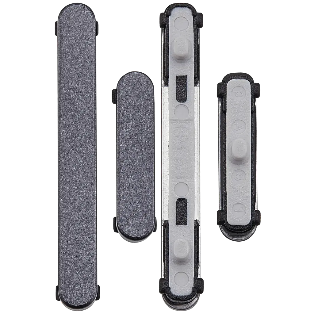Hard Buttons (Power & Volume) For Samsung Galaxy S25 Ultra (Titanium Black)