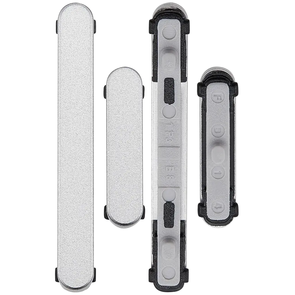Hard Buttons (Power / Volume) For Samsung Galaxy S25 Ultra (Titanium Silver) (Premium)
