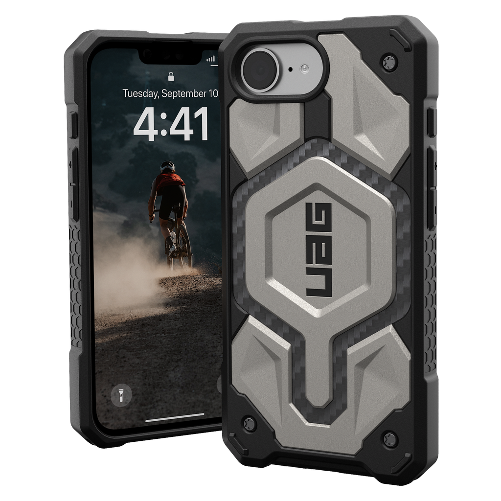 Urban Armor Gear Uag - Monarch Pro Case For Apple Iphone 16e - Titanium