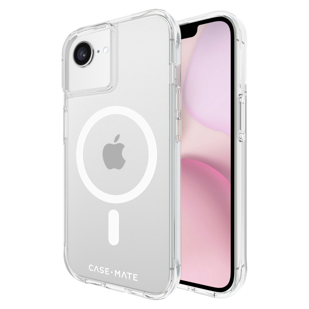 Case-mate - Tough Magsafe Case For Apple Iphone 16e    /    Iphone 15    /    Iphone 14    /    Iphone 13   /   Iphone 17e - Clear