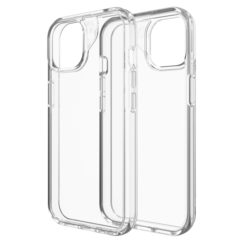 Zagg - Crystal Palace Case For Apple Iphone 16e    /    Iphone 15    /    Iphone 14    /    Iphone 13   /   Iphone 17e - Clear