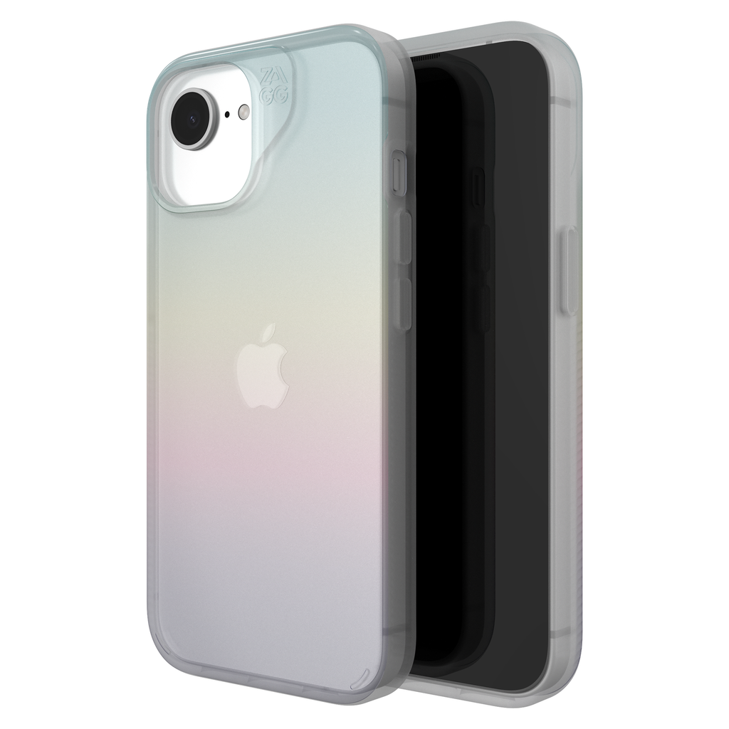 Zagg - Milan Case For Apple Iphone 16e   /   Iphone 15   /   Iphone 14   /   Iphone 13 - Iridescent
