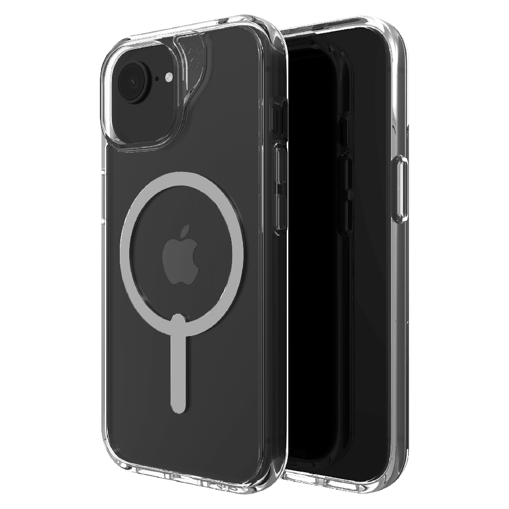 Zagg - Crystal Palace Snap Magsafe Case For Apple Iphone 16e    /    Iphone 15    /    Iphone 14    /    Iphone 13   /   Iphone 17e - Clear
