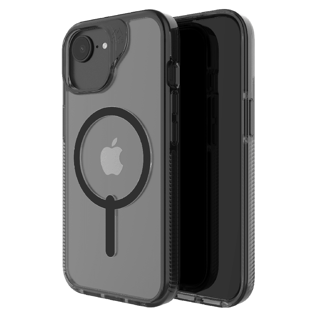 Zagg - Santa Cruz Snap Magsafe Case For Apple Iphone 16e    /    Iphone 15    /    Iphone 14    /    Iphone 13   /   Iphone 17e - Black