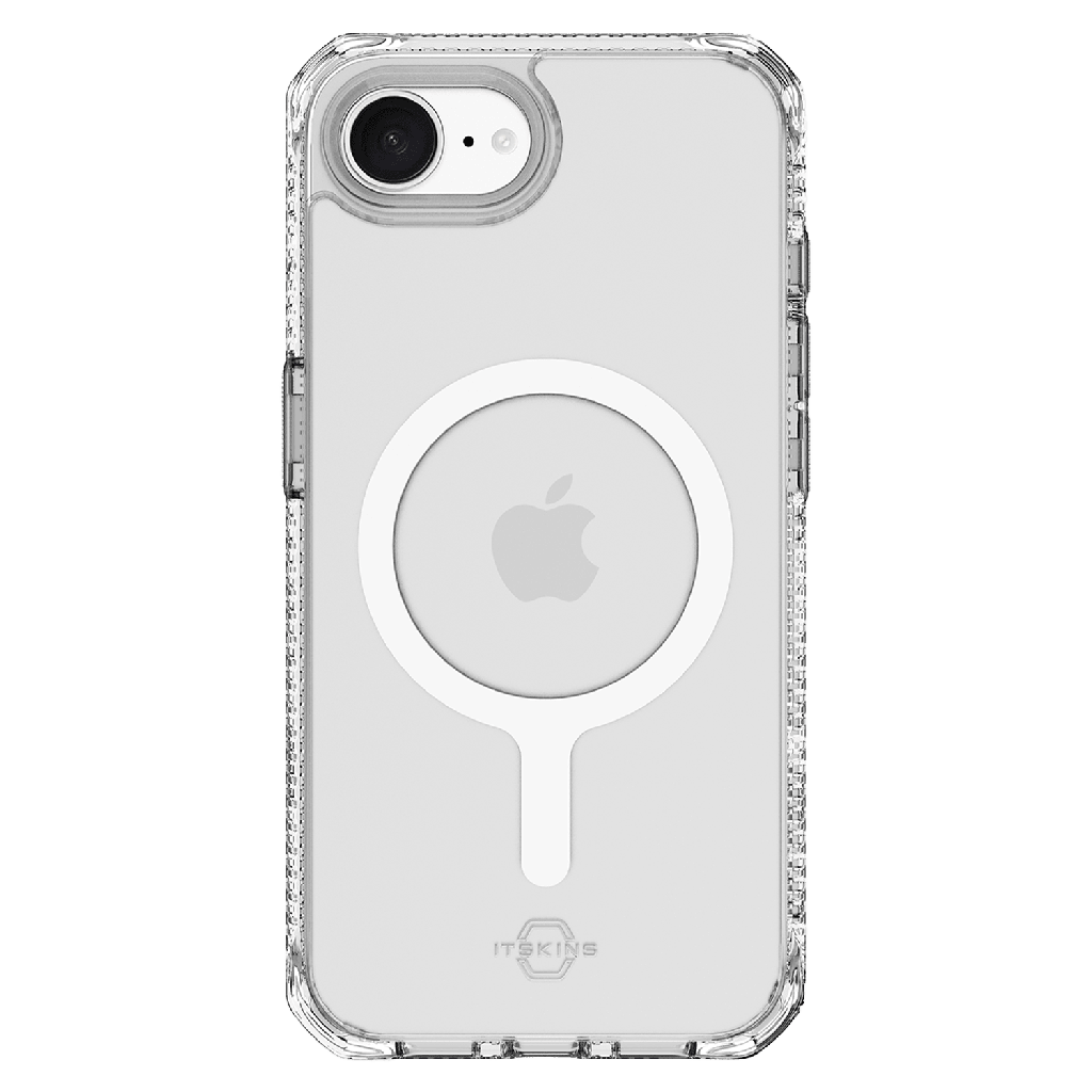 Itskins - Hybridr Clear Magsafe Case For Apple Iphone 16e   /   Iphone 17e - Transparent