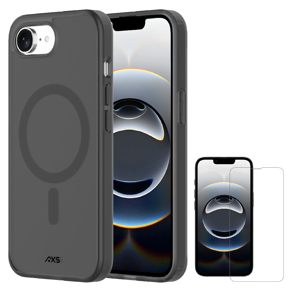Axs - Proshield Magsafe Case With Armorglass Pack For Apple Iphone 16e - Smoke