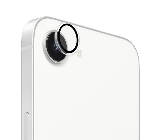 Ring Camera Lens w/HD Tempered Glass  for iPhone 16e (Clear)