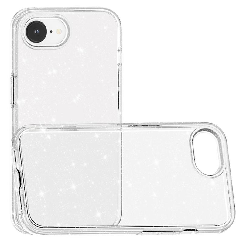 Transparent Color Case for iPhone 16e (2025) - Shimmer Clear