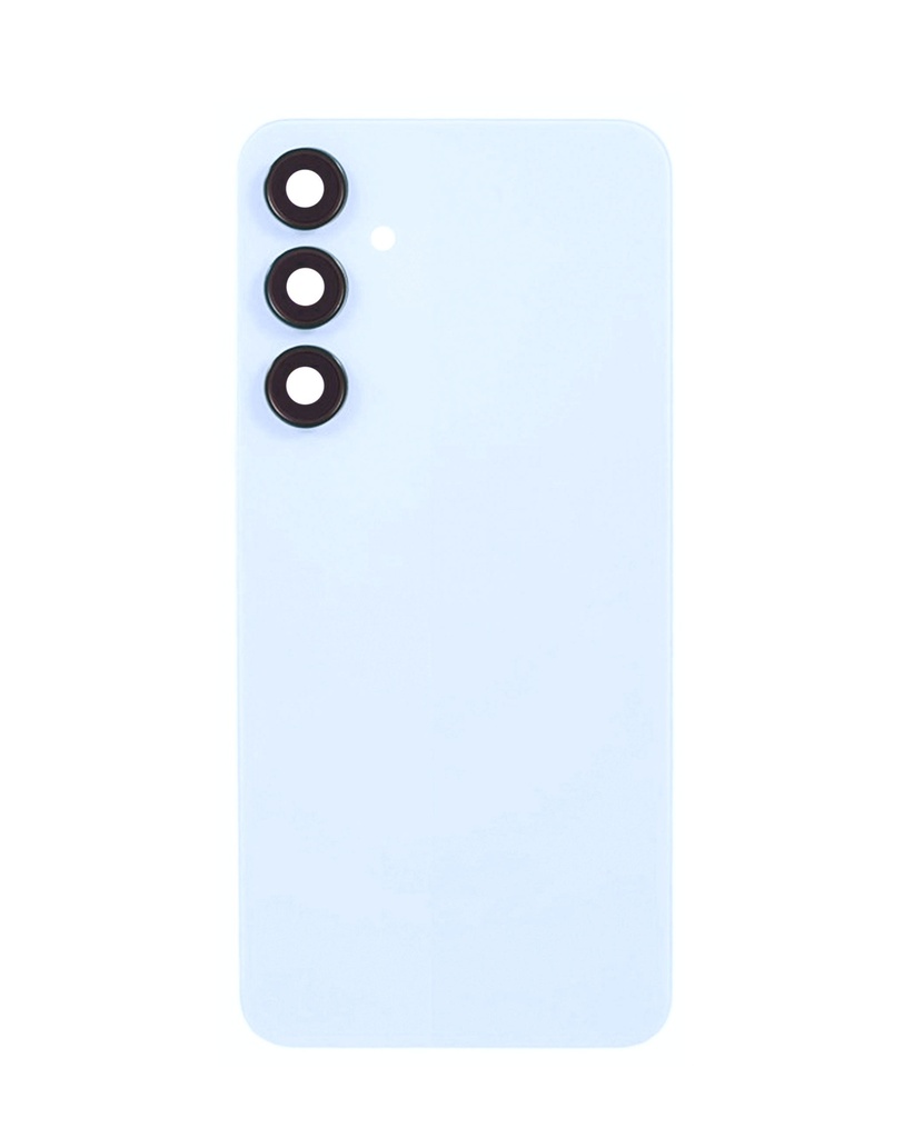 Back Cover Glass With Camera Lens For Samsung Galaxy A35 5G (A356 / 2024) (No Logo) (Awesome Iceblue)