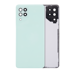 Back Cover Glass With Camera Lens For Samsung Galaxy A22 4G (A225 / 2021) (No Logo) (Mint)