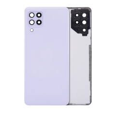 Back Cover Glass With Camera Lens For Samsung Galaxy A22 4G (A225 / 2021) (No Logo) (Violet)