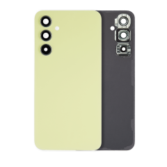 Back Cover Glass With Camera Lens For Samsung Galaxy A54 5G (A546 / 2023) (No Logo) (Lime)