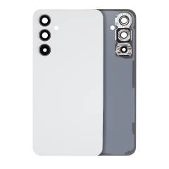 Back Cover Glass With Camera Lens For Samsung Galaxy A54 5G (A546 / 2023) (No Logo) (White)