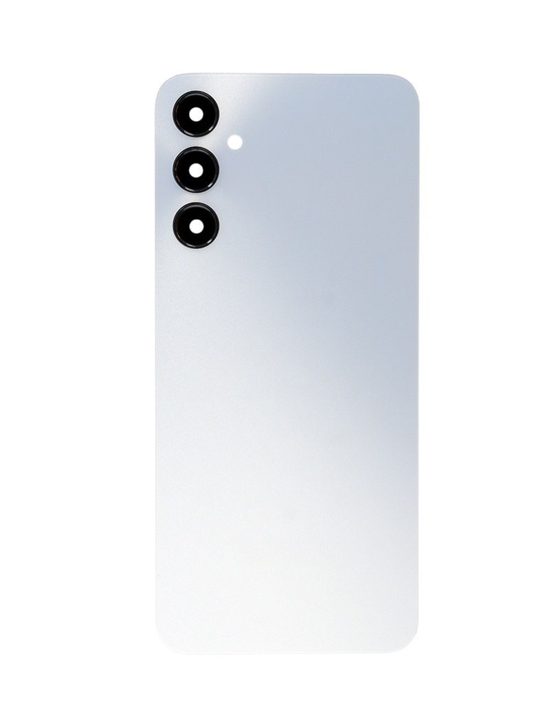 Back Cover Glass With Camera Lens and Adhesive For Samsung Galaxy A05S (A057 / 2023) (No Logo) (Silver)