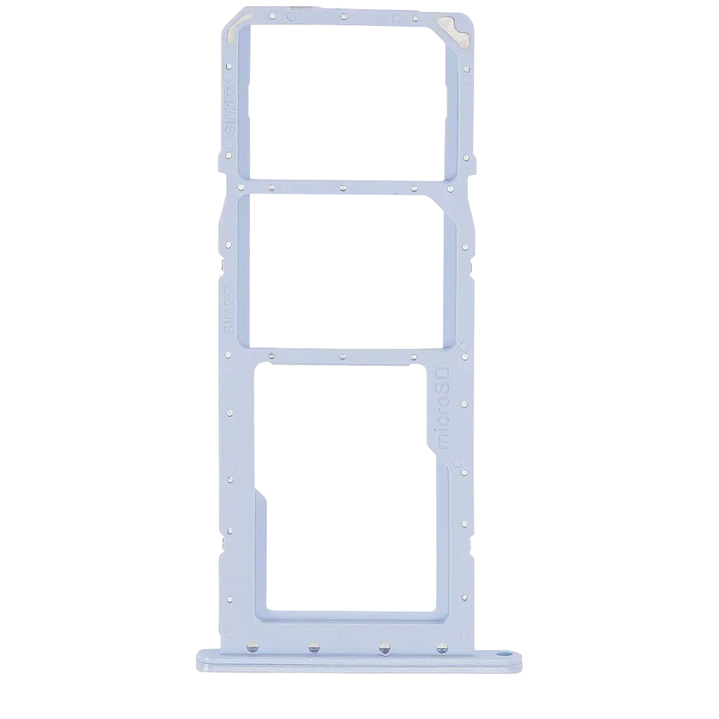 Dual Sim Card Tray For Samsung Galaxy A04E (A042 / 2022) (Light Blue) (Premium)