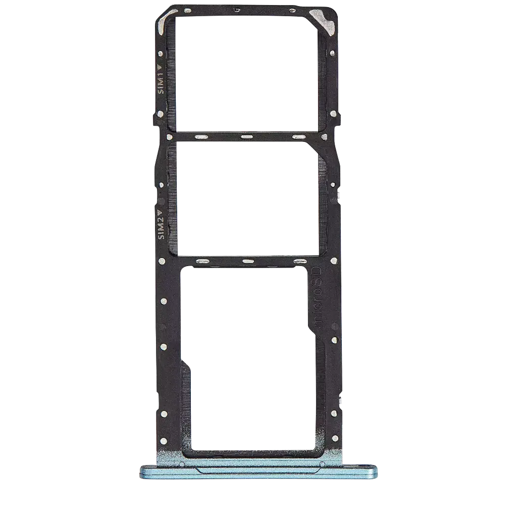 Dual Sim Card Tray For Samsung Galaxy A06 (A065 / 2024) (Premium) (Blue)