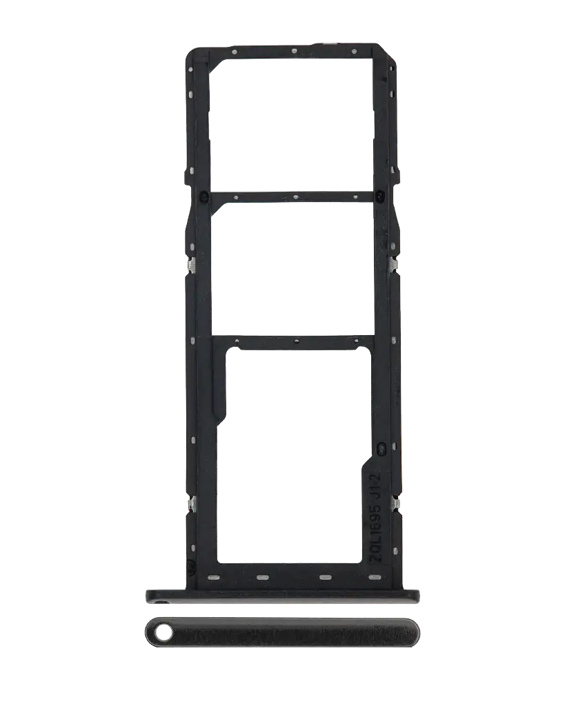 Dual Sim Card Tray For Samsung Galaxy A11 (A115 / 2020) (Black)