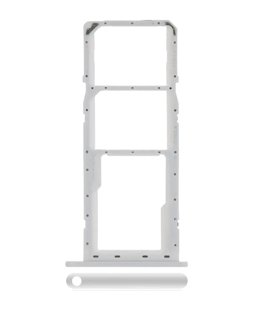 Dual Sim Card Tray For Samsung Galaxy A11 (A115 / 2020) (White) (Premium)