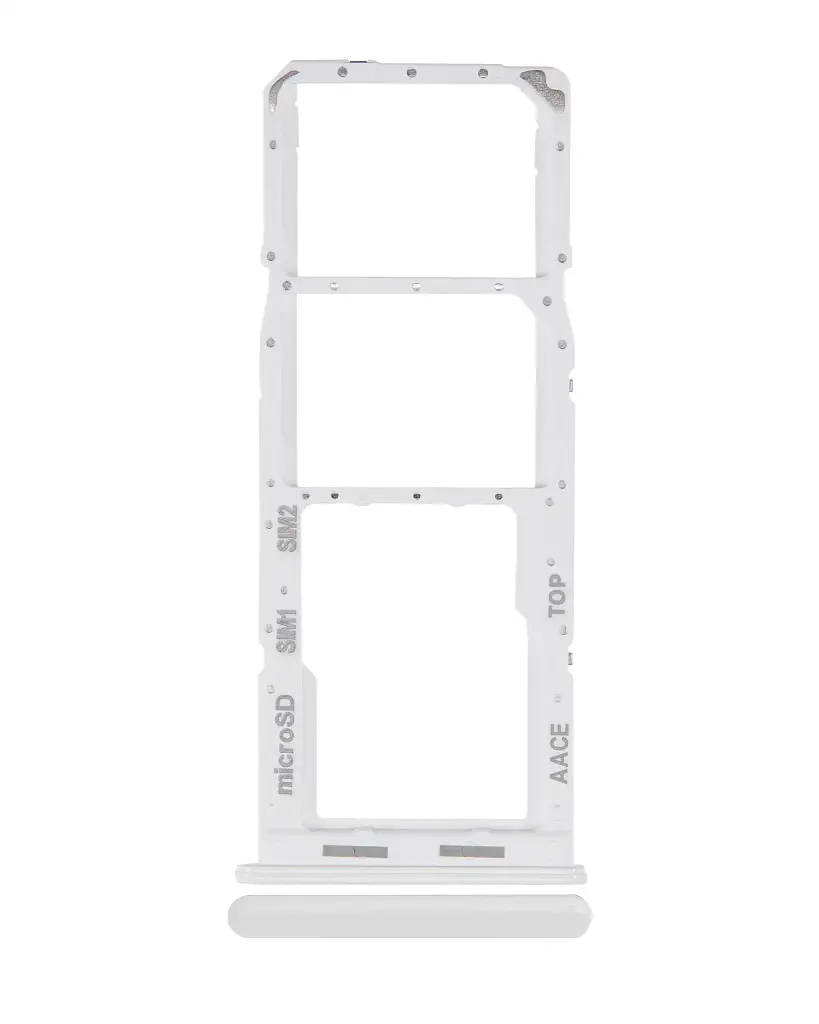 Dual Sim Card Tray For Samsung Galaxy A13 (A135 / 2022) (White) (Premium)