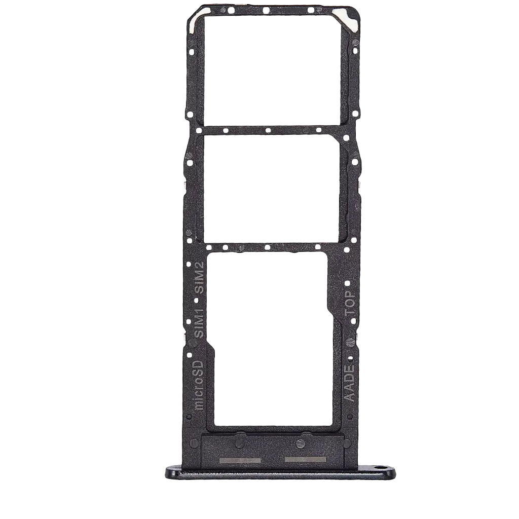 Dual Sim Card Tray For Samsung Galaxy A14 (A145F) (Black) (Premium)