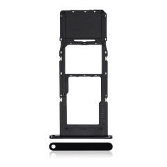 Dual Sim Card Tray For Samsung Galaxy A14 5G (A146F / 2023) (Black) (Premium)