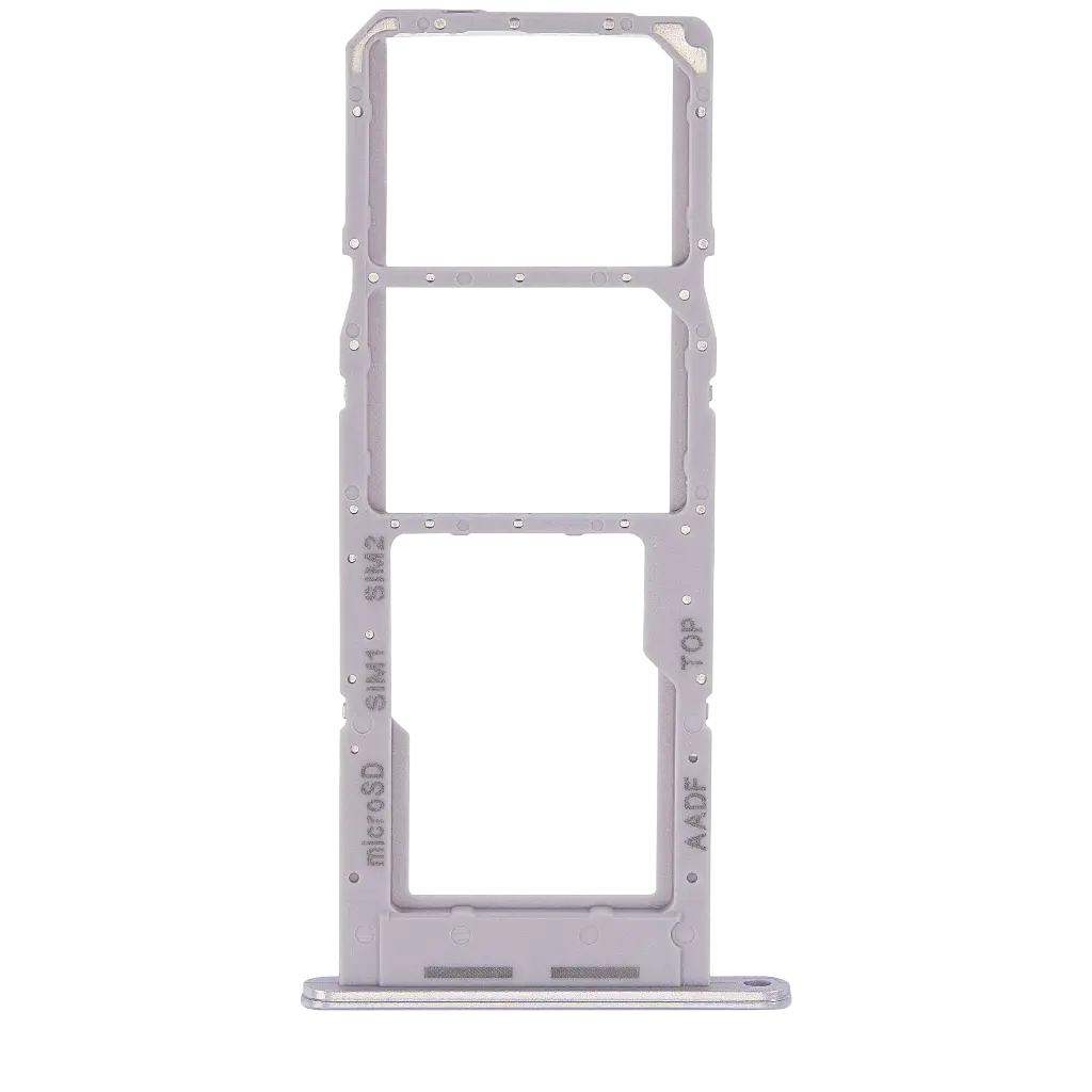 Dual Sim Card Tray For Samsung Galaxy A14 5G (A146F / 2023) (Silver) (Premium)