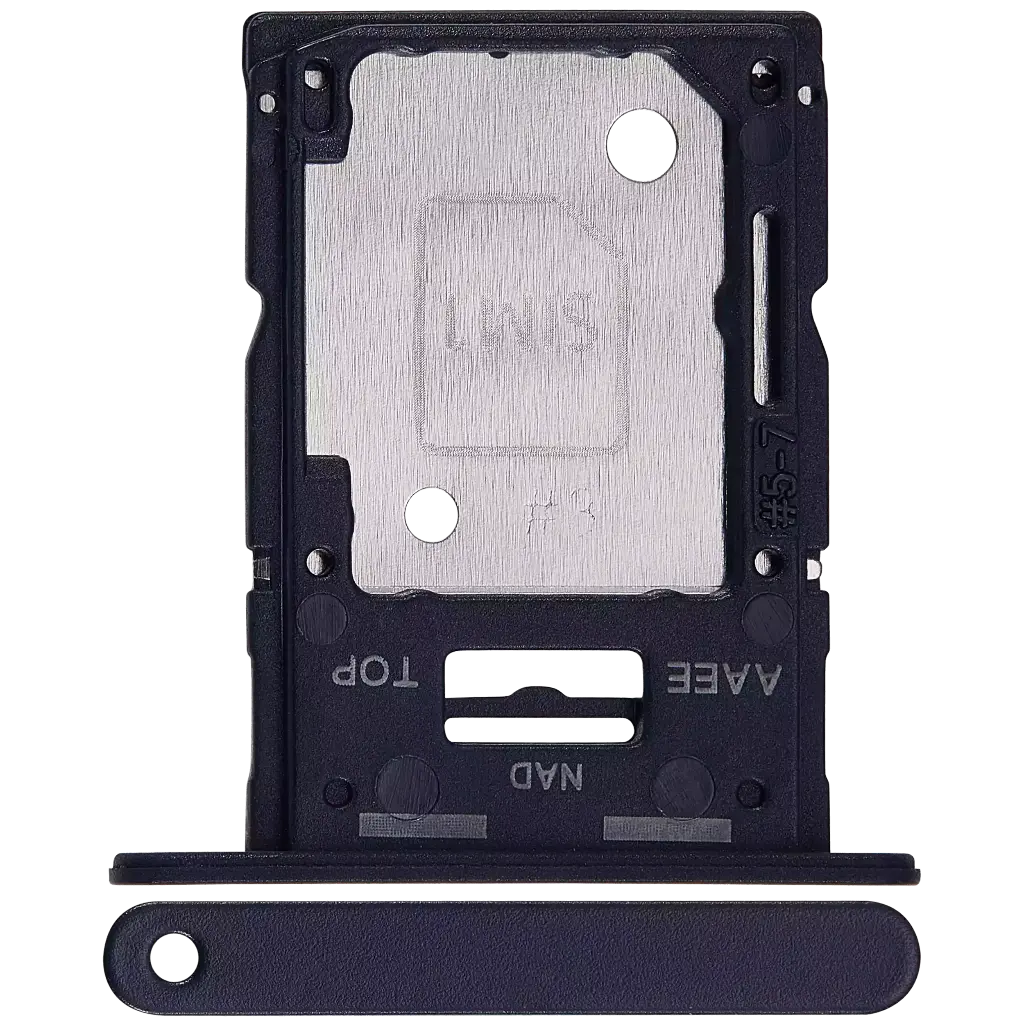 Dual Sim Card Tray For Samsung Galaxy A15 (A155 / 2023) (Brave Black) (Premium)