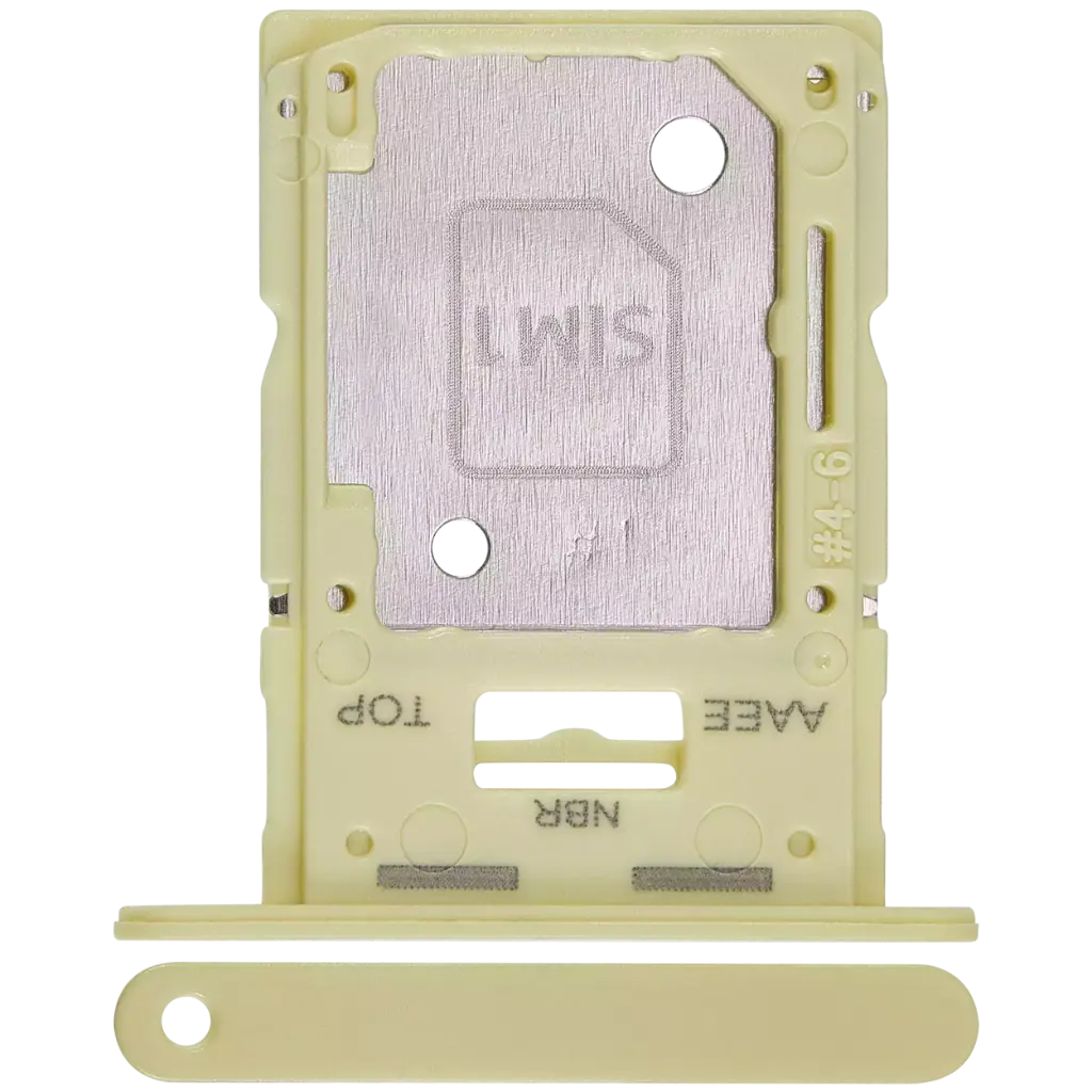 Dual Sim Card Tray For Samsung Galaxy A15 (A155 / 2023) (Personality Yellow) (Premium)