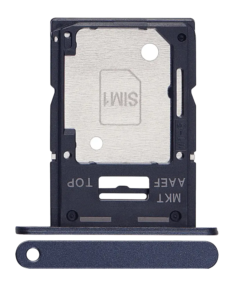 Dual Sim Card Tray For Samsung Galaxy A15 5G (A156 / 2023) (Brave Black) (Premium)