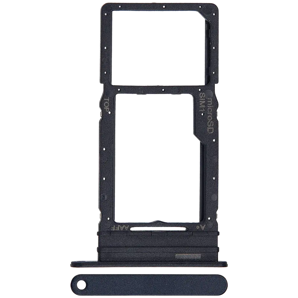 Dual Sim Card Tray For Samsung Galaxy A16 5G (A166 / 2024) (Premium) (Blue Black)