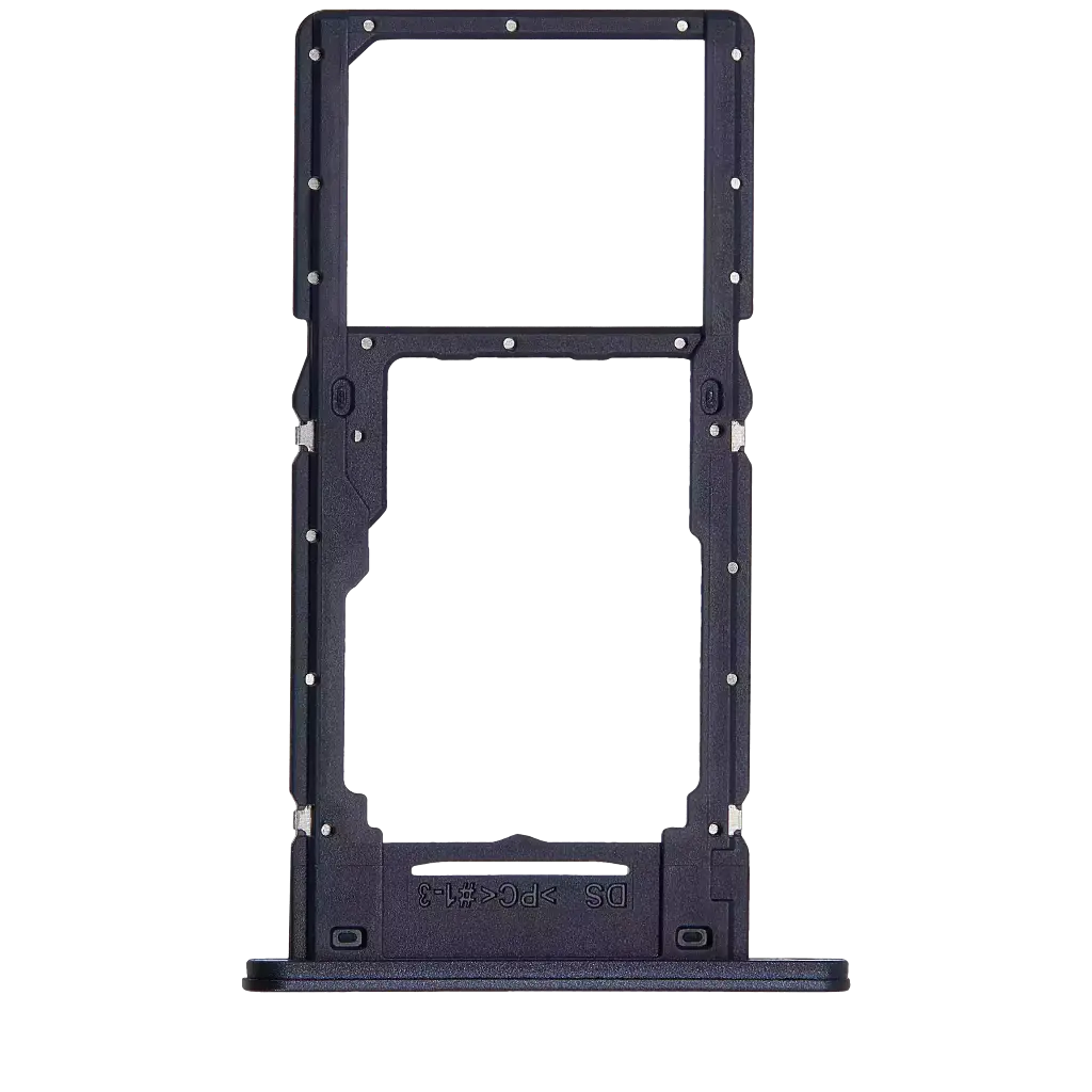 Dual Sim Card Tray For Samsung Galaxy A25 5G (A256 / 2023) (Brave Black) (Premium)