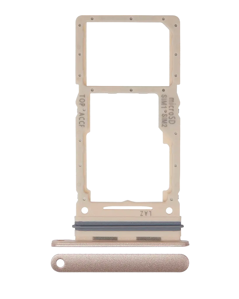Dual Sim Card Tray For Samsung Galaxy A33 5G (A336 / 2022) (Peach) (Premium)