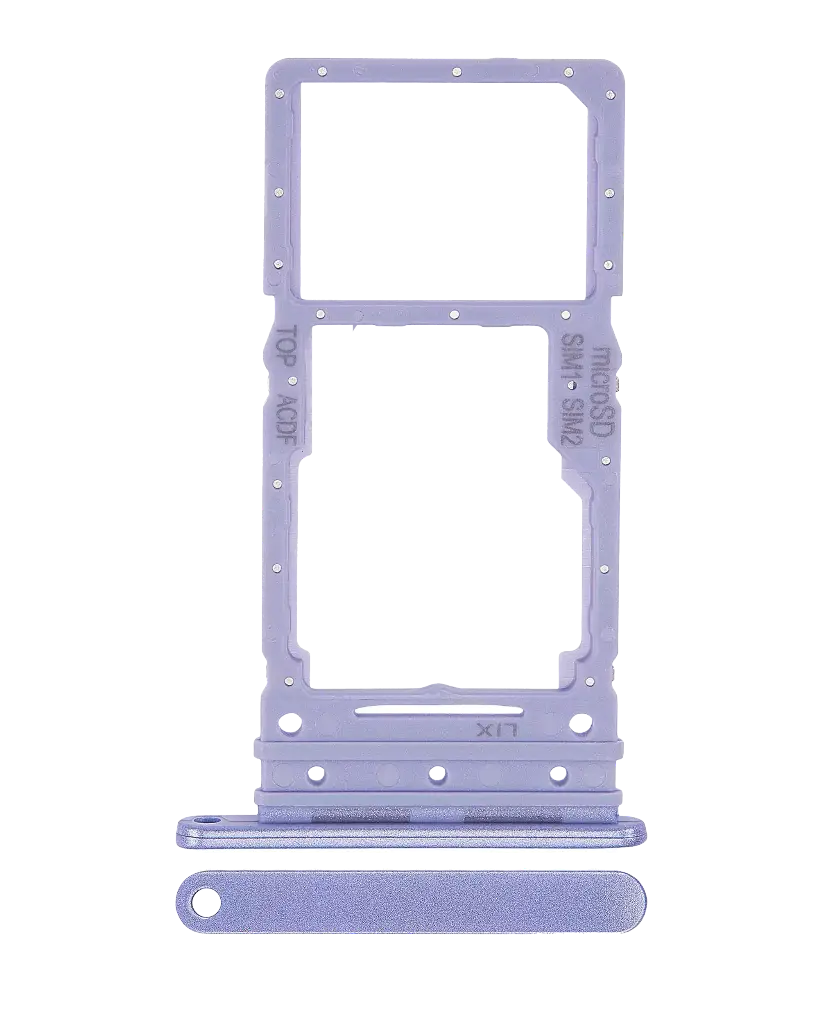 Dual Sim Card Tray For Samsung Galaxy A34 (A346 / 2023) (Violet) (Premium)
