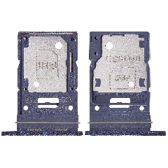 Dual Sim Card Tray For Samsung Galaxy A35 (A356 / 2024) (Premium) (Navy)