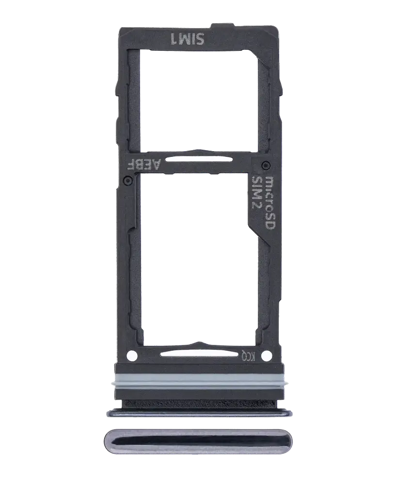 Dual Sim Card Tray For Samsung Galaxy A52 4G (A525 / 2021) / 5G (A526 / 2021) A52S 5G (A528 / 2021) (Awesome Black) (Premium)