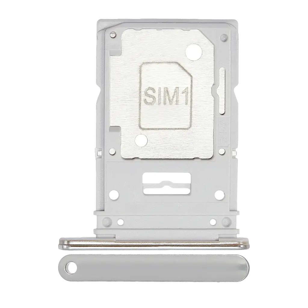 Dual Sim Card Tray For Samsung Galaxy A53 5G (A536 / 2022) (White) (Premium)