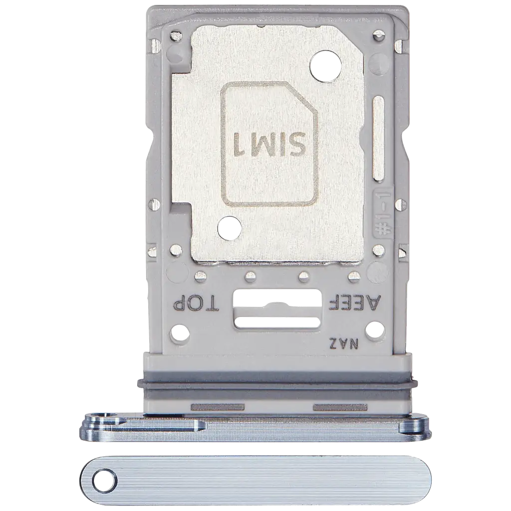 Dual Sim Card Tray For Samsung Galaxy A55 5G (A556 / 2024) (Premium) (Ice Blue)