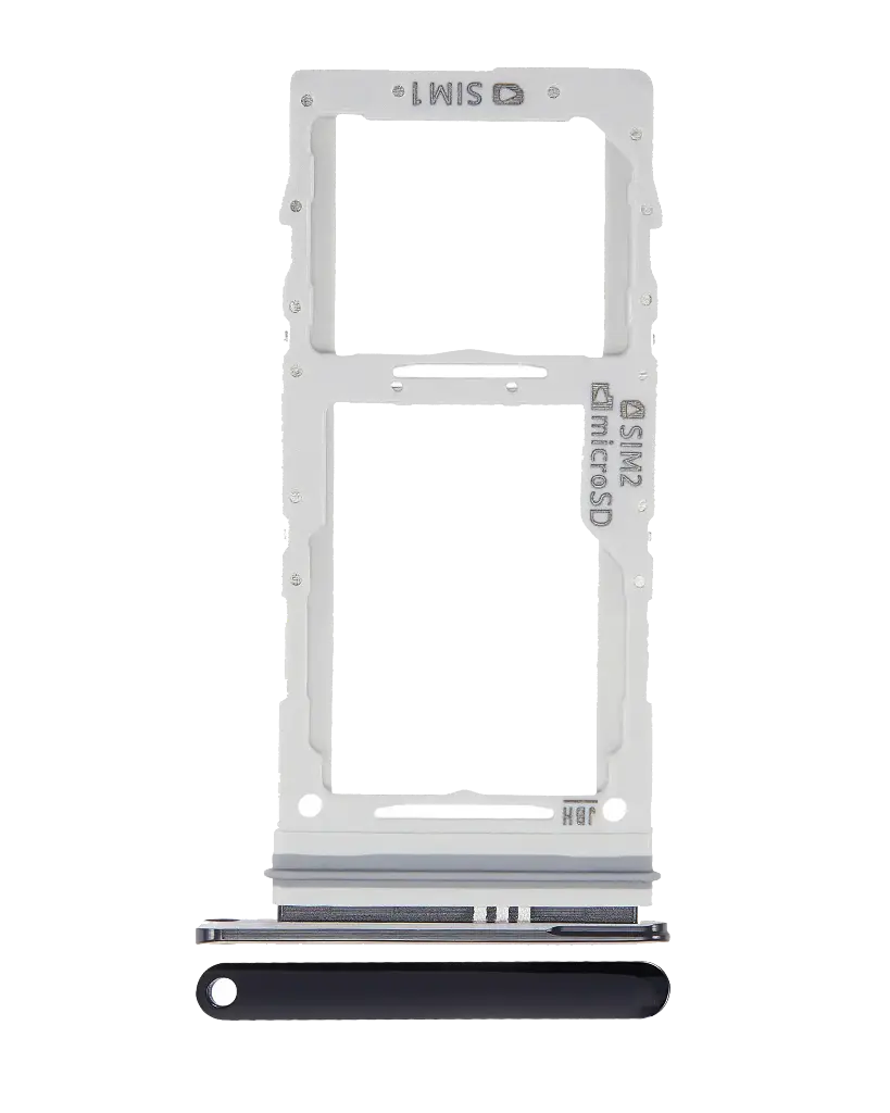 Dual Sim Card Tray For Samsung Galaxy A71 5G (A716 / 2020) (Prism Cube Black) (Premium)
