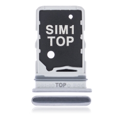 Dual Sim Card Tray For Samsung Galaxy A80 (A805 / 2019) (Ghost White) (Premium)