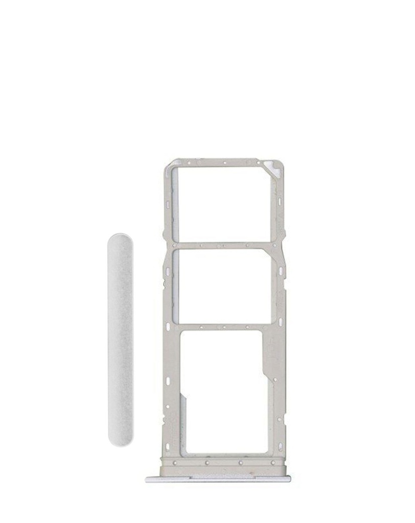 Dual Sim Card Tray For Samsung Galaxy A05 (A055 / 2023) (White) (Premium)
